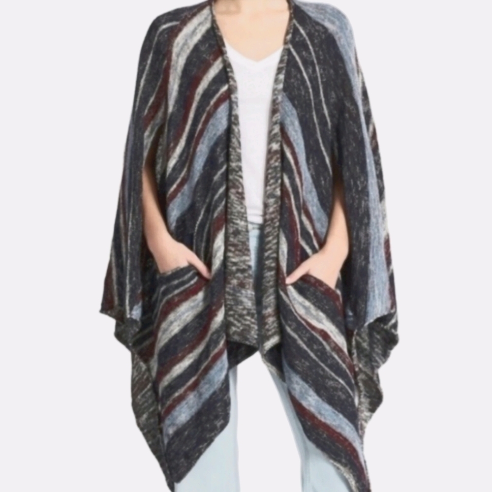 Free People Big Trail Poncho